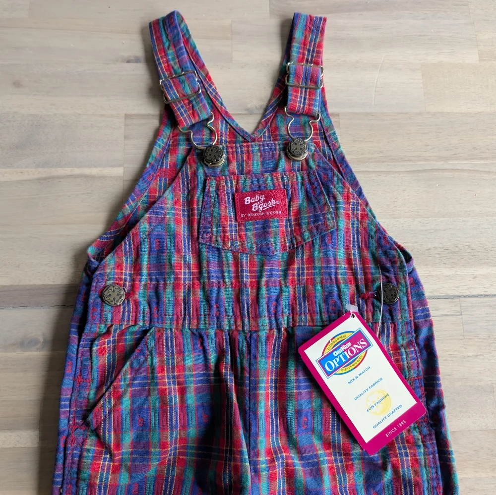 Vintage Baby B'Gosh Vestbak by Oshkosh B'Gosh Overalls NEW‎ w/ Tags 18mo